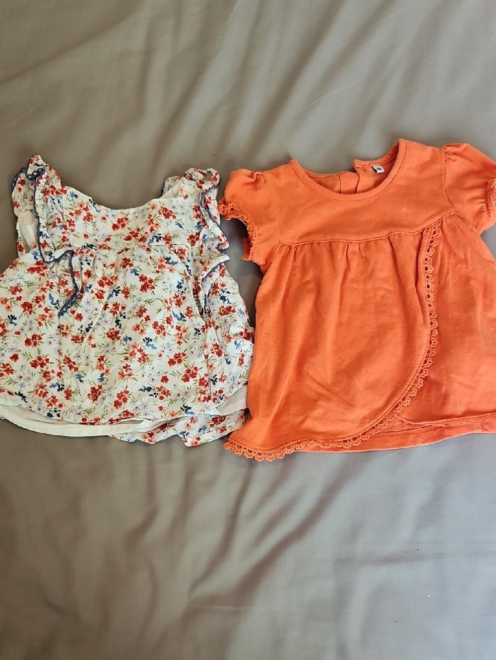 Bundle Of 3-6m Summer Short-Sleeve Tops